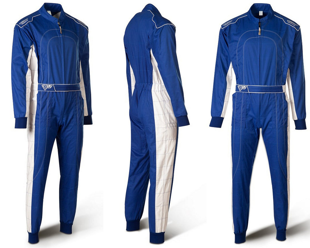 Speed Kartoverall Blau/weiss - Denver HS-2 Modell 2018 Racewear (M)