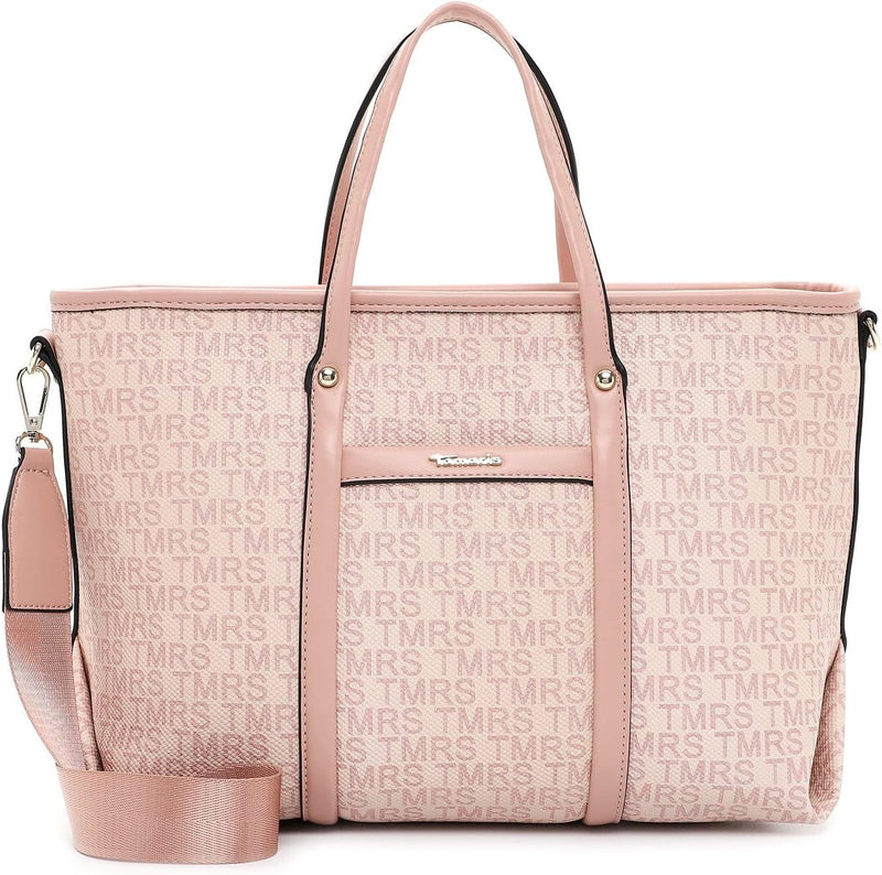 Tamaris Shopper Grace 31438 Damen Handtaschen Print Einheitsgrösse Rose 650, Einheitsgrösse Rose 650