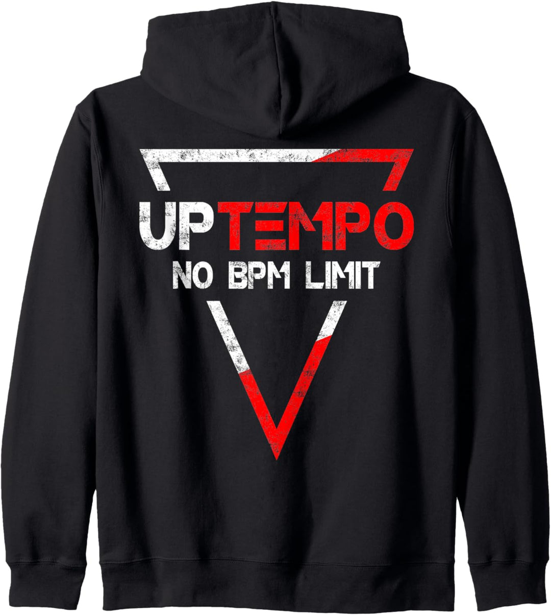Uptempo Spruch 200 bpm - Speedcore Gabber festival Uptempo Kapuzenjacke
