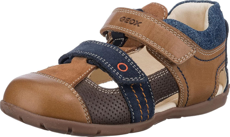 Geox B Kaytan A Lauflernschuhe 22 EU Caramel Navy, 22 EU Caramel Navy