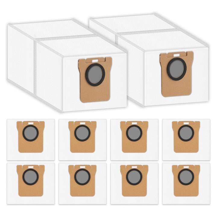 (10 Stück) X20+ Ersatz-Staubbeutel für Xiaomi X10+/ X20+/ X20 Pro/ X20 Max, Dreame X50 Ultra Complet