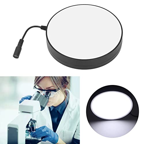 AC 0‑250 V Mikroskop LED Lampe für Experimente LED Mikroskop Ringlicht mit Adapter Einstellbares LED