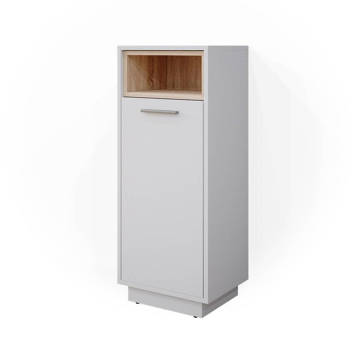 Vicco Midischrank Beatrice, Weiss, 38 x 93 cm, zur Aufbewahrung im Bad kombinierbar mit Beatrice Ser
