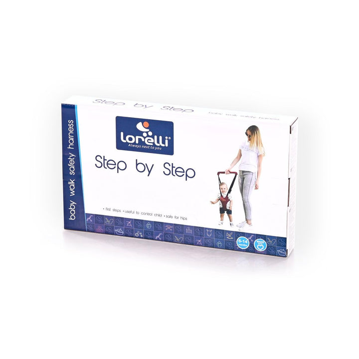 Lorelli Kinderlaufgurt Step by Step verstellbarer Gurt Laufleine Lauflernhilfe pink, pink