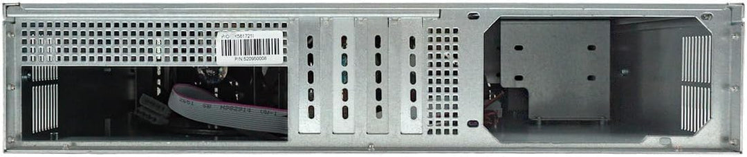 'UNYKAch 2128 19 2U Rack Gehäuse schwarz, Silber Computer-Gehäuse-Gehäuse (Ablage, Server, SGCC, Mic