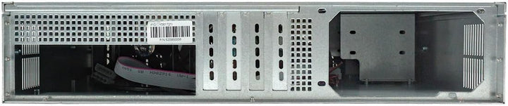 'UNYKAch 2128 19 2U Rack Gehäuse schwarz, Silber Computer-Gehäuse-Gehäuse (Ablage, Server, SGCC, Mic