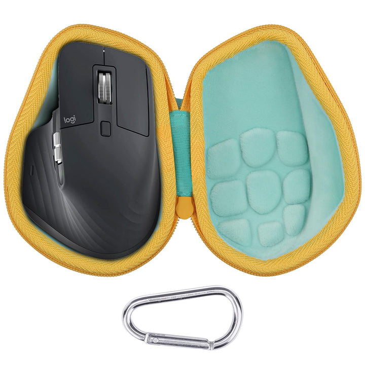 co2CREA Hart Schutz Hülle Etui Tasche für Logitech MX Master 4 /Master 3 /Master 3S Kabellose Maus T