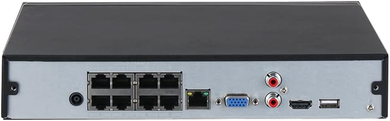 NVR IP Poe 8-Kanal bis zu 16MP WizSense - dahua NVR4108HS-8P-EI