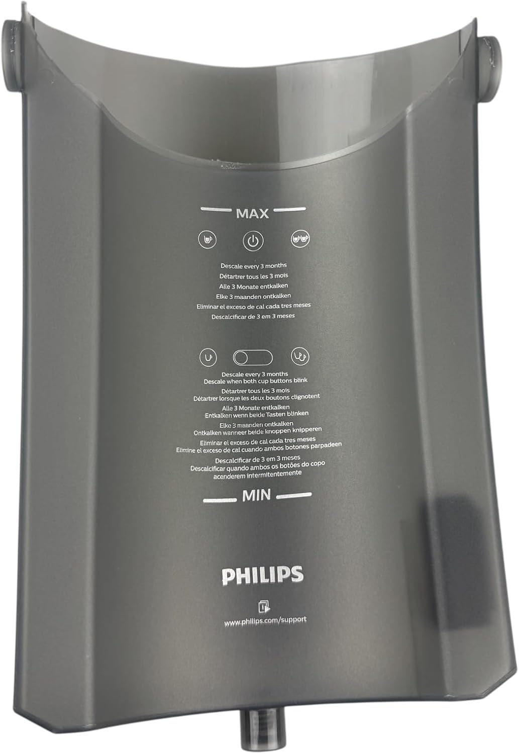 Wassertank kompatibel mit/Ersatzteil für Philips 300006369501 CSA210 Senseo Original Kaffeepadmaschi