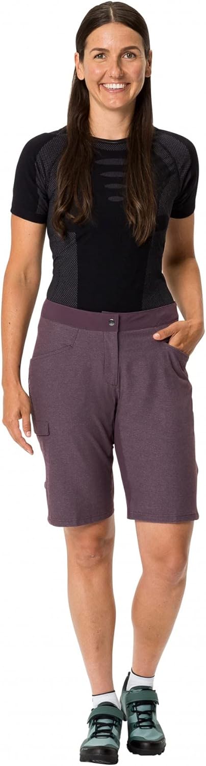 Vaude Damen Hose Women's Tremalzo Shorts 40 Blackberry, 40 Blackberry