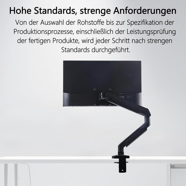 M24h VESA-Adapter kompatibel mit HP Monitoren (passend für M24h, M27h, 527sh, 524sh) – Wandhalterung