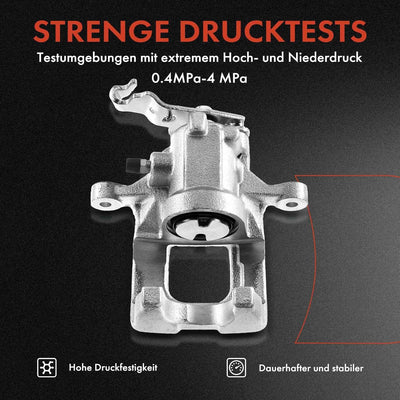 Frankberg Bremssattel Bremszange Hinten Links Kompatibel mit Picanto TA 1.0L 1.2L 2011-2021 Replace#