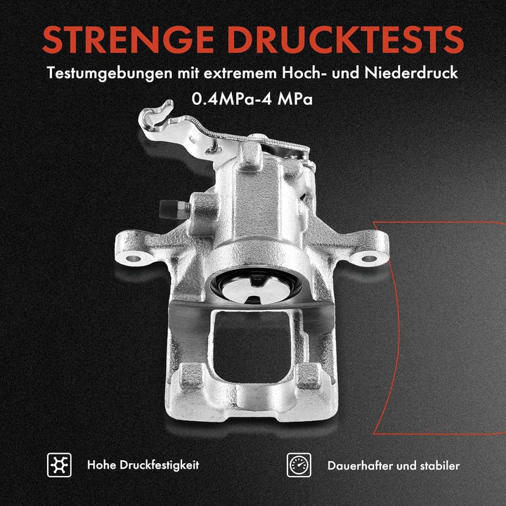 Frankberg 2x Bremssattel Bremszange Hinen Links Rechts Kompatibel mit C4 II B7 2009-2021 DS4 2011-20