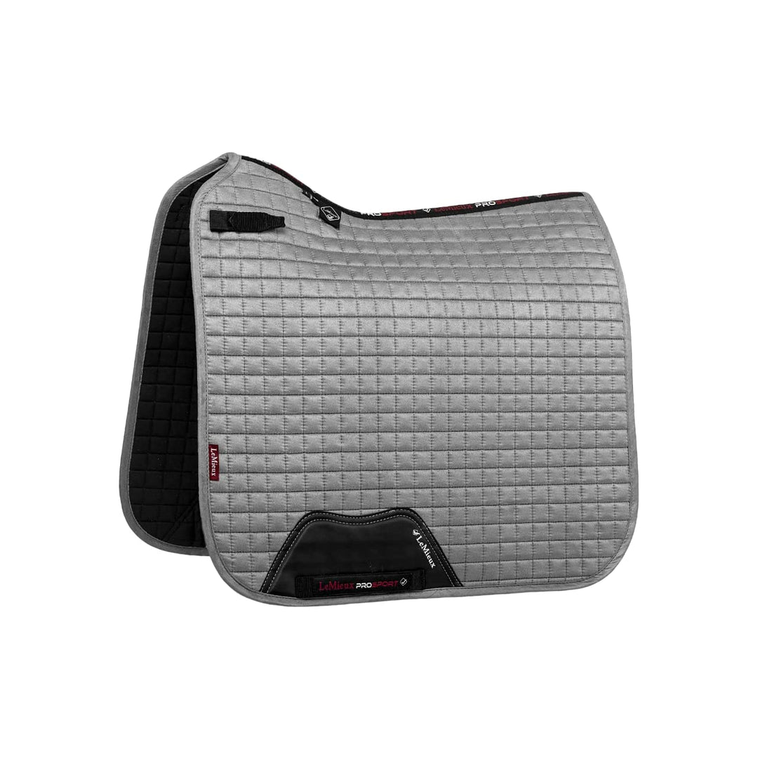 LeMieux Prosport Suede Dressage Square Dressurschabracke L grau, L grau