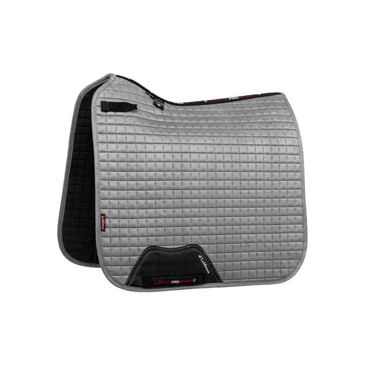 LeMieux Prosport Suede Dressage Square Dressurschabracke L grau, L grau