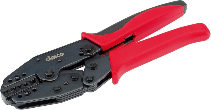 Cimco 106120 PRESSZANGE F.Aderendhülsen0,5-16, Schwarz, Rot
