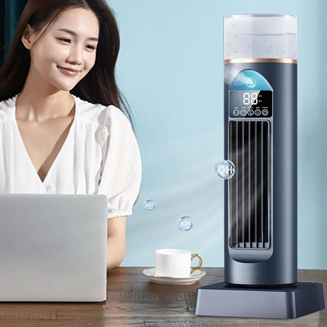 Luftkühler Tragbare Klimaanlage Leise USB Kühlventilator Scillation Tower Fan Silent Verdunstungsküh