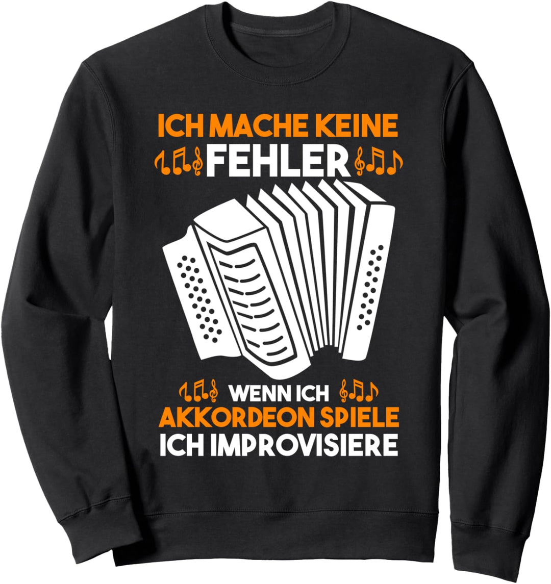 Akkordeon Handklavier Akkordeonspieler Sweatshirt