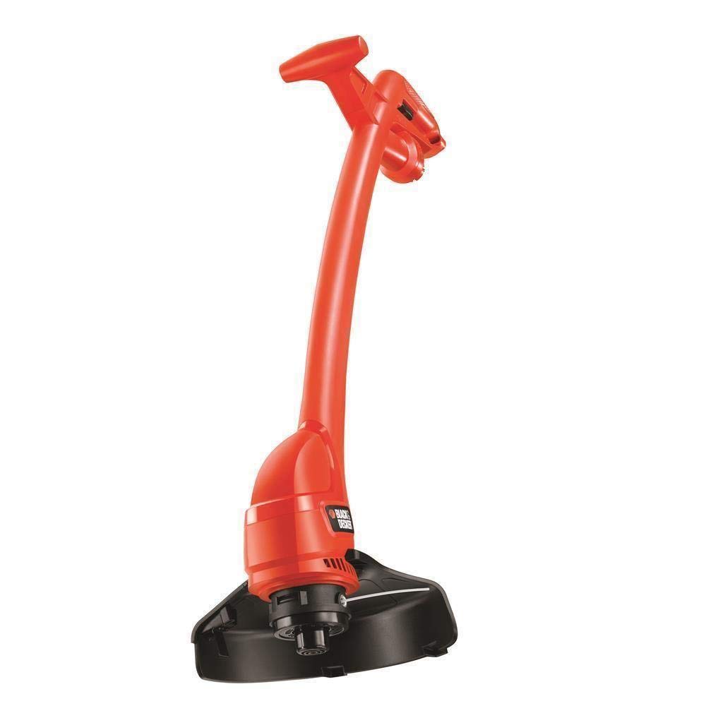 Black+Decker Elektro Rasentrimmer, Motorsense, (300W, 25 cm Schnittbreite, Zweihand-Ausführung, Fade