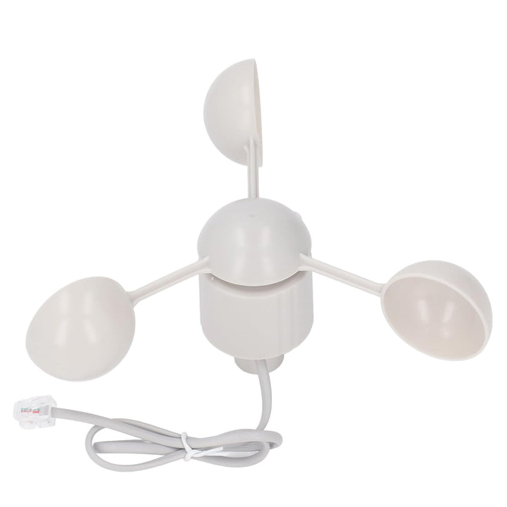 3-Tassen-Anemometer-Cup-Windgeschwindigkeitssensor, RJ11-Anschluss, Windrichtungsanzeige für Wetterm