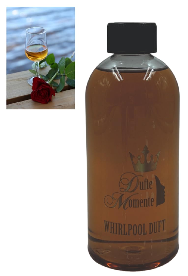 Dufte Momente | Whirlpool Duft 500ml | Amaretto | mit naturreinen und natürlichen ätherischen Ölen |