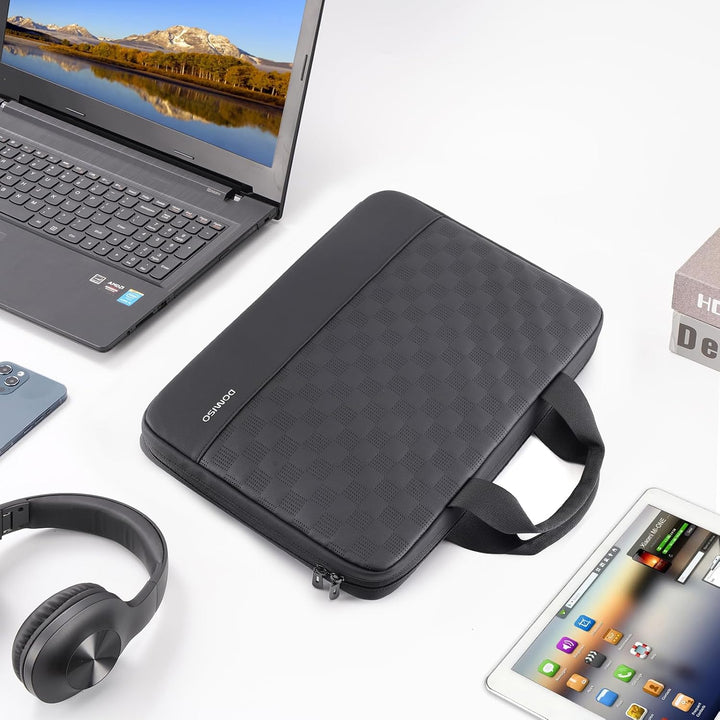 DOMISO laptoptasche 17 zoll,Wasserdicht Laptophülle Schutzhülle mit Griff, Laptop Sleeve Notebook PC