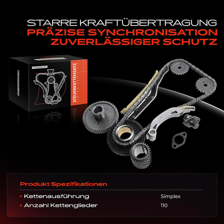 Steuerkettensatz für Pajero III/Pajero III Canvas Top V6W, V7W Pajero IV V8W, V9W 3.2L 2000-2021 TC0