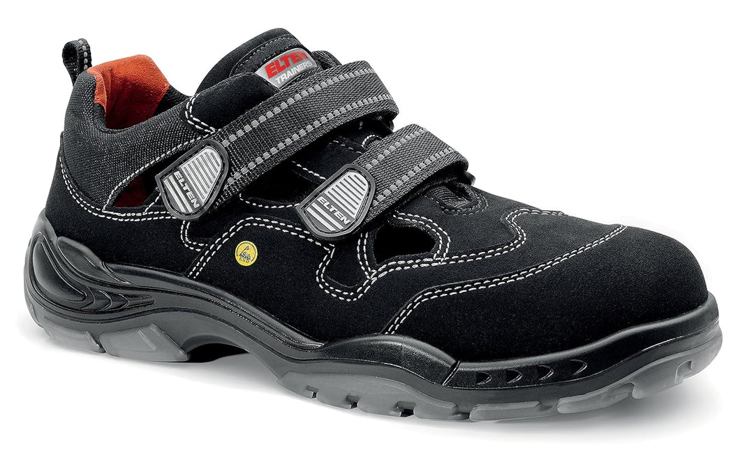 ELTEN Sicherheitsschuhe SCOTT ESD S1, Damen und Herren, Textil, Kunststoffkappe (leichter als Stahlk