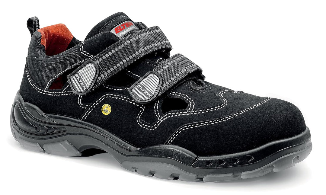 ELTEN Sicherheitsschuhe SCOTT ESD S1, Herren, Textil, Kunststoffkappe (leichter als Stahlkappe), lei