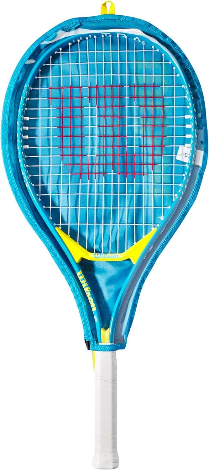 Wilson Ultra Power 25 besaitet 235g Tennisschläger Schwarz - Grau Griffstärke 9-10, 9-10