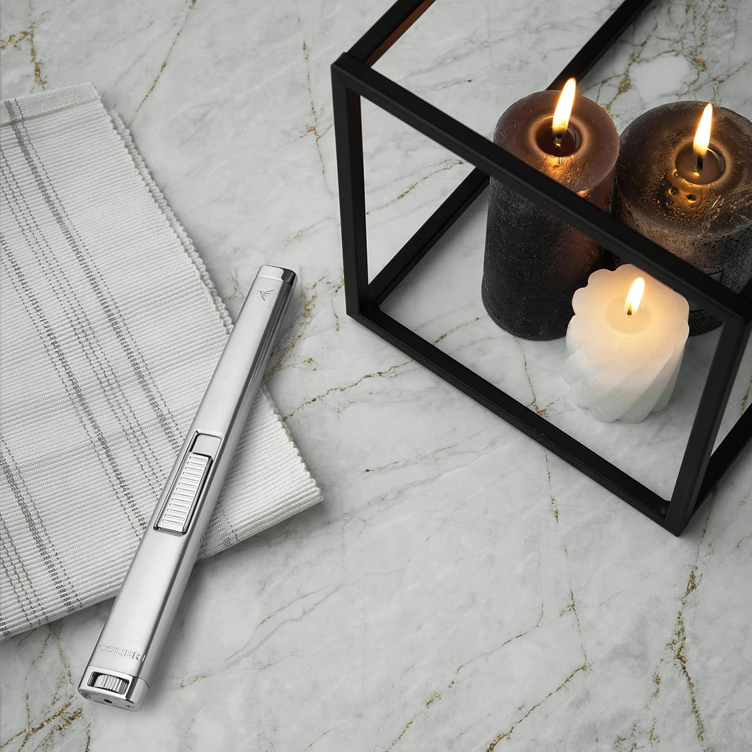 Colibri Aura Jet Flame Kerzenanzünder | Langes Stabfeuerzeug Mit Grosse Reichweite | Luxuriösem Fini