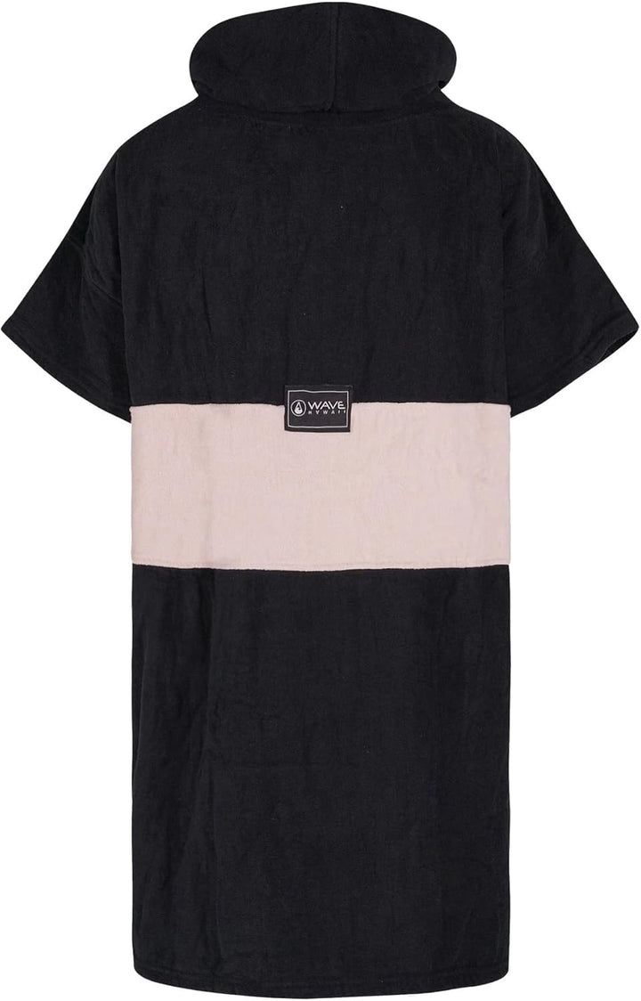 WAVE HAWAII Barravento Surfponcho für Körpergrössen 160-190 cm Poncho 100% ÖKO Baumwolle Velours Umk