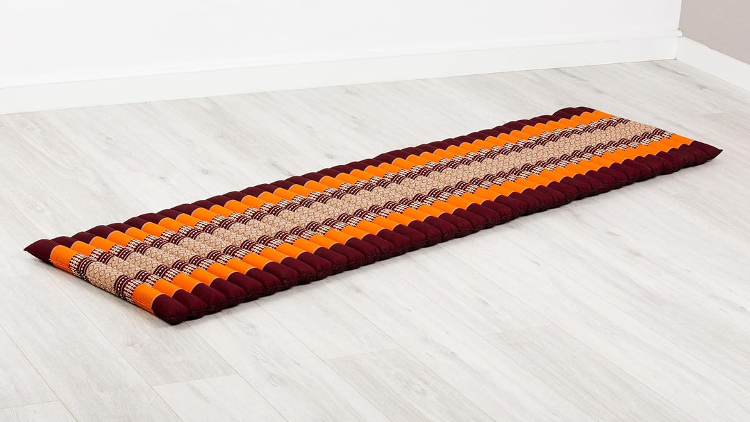 livasia Rollmatte Rollmatratze S schmal - 200x50x4,5cm - Gästebett Gästematratze 1 Person mit Muster