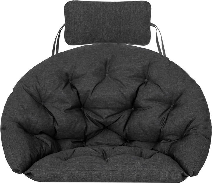 Bjird Hängesessel Kissen, Polster, Auflage für Polyrattan & Rattan Hängeschaukel, Sitzauflage für Hä