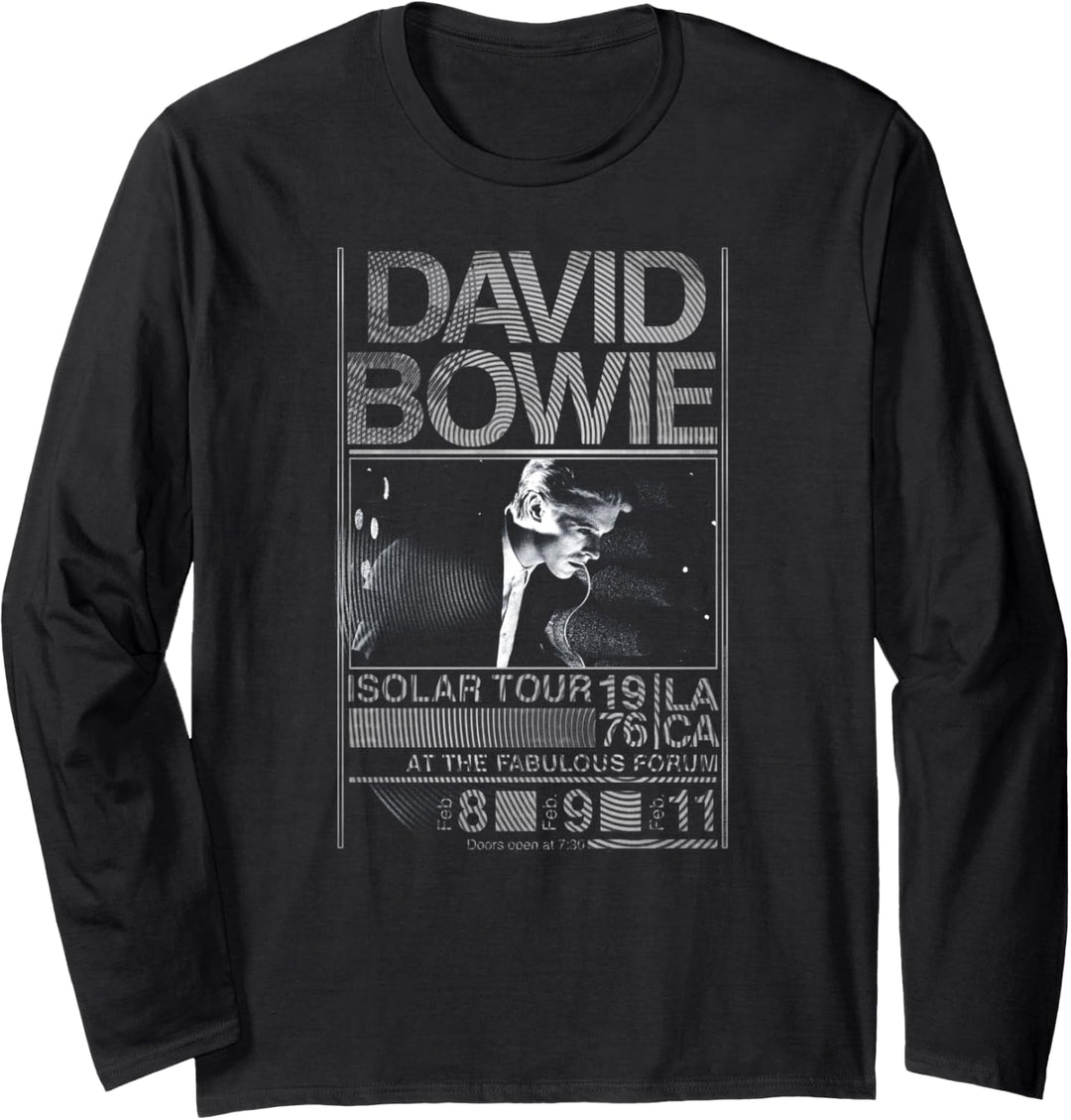 David Bowie - Inseltour Langarmshirt