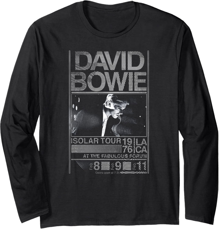 David Bowie - Inseltour Langarmshirt