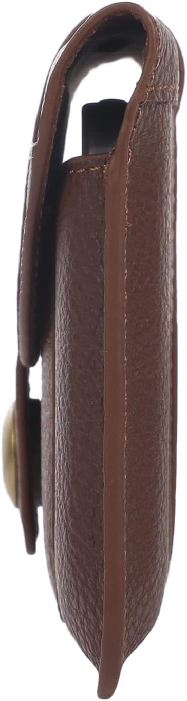 DYIGO Horizontale Gürteltasche aus echtem Leder für Herren, Kupplung für iPhone 13/14/15/16/17/Pro/P