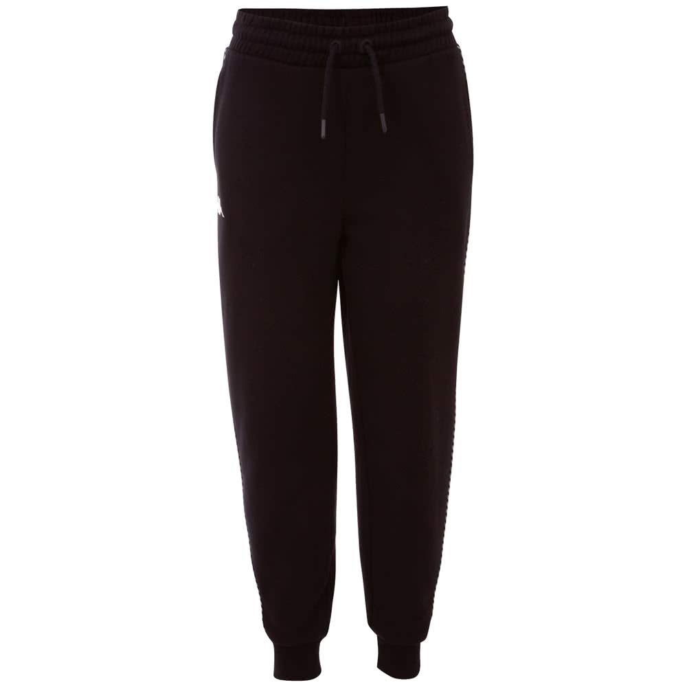 Kappa Womens 309074-19-4006_L Trousers, Black, L