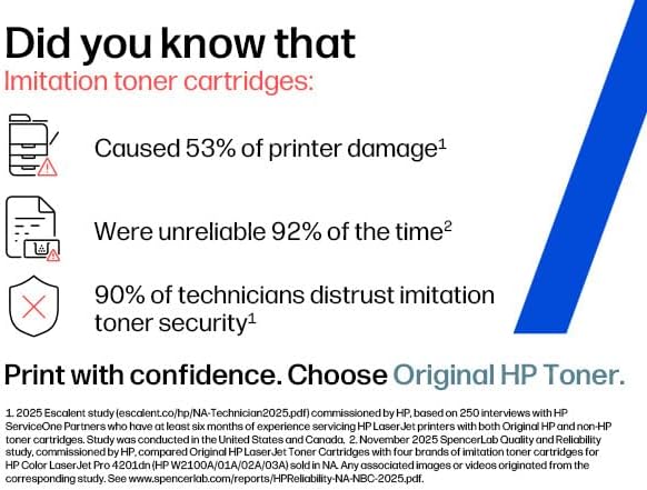 HP 201X (CF402X) Gelb Original Toner mit hoher Reichweite für HP Color Laserjet Pro M252, M274n, M27