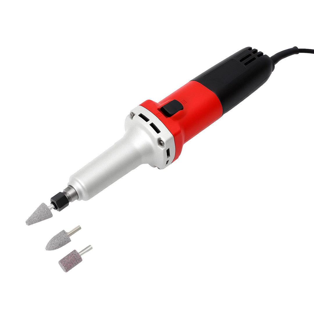 600 Watt Geradschleifer Stabschleifer 6mm 27000 r/min Manuelle Schleifmaschine zum Schleifen, Fräsen