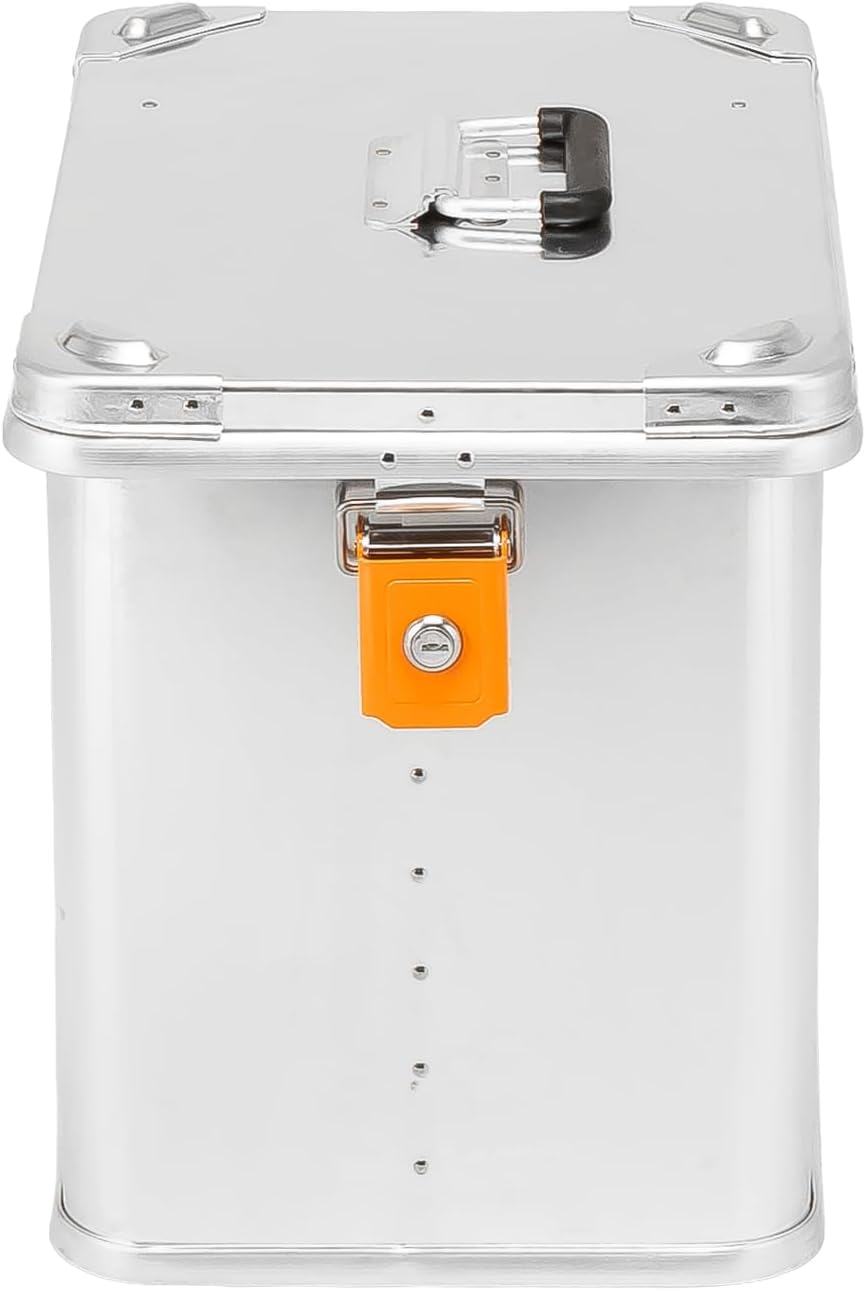 Alubox Motorrad Seitenkoffer ABX-M41-41 Liter, Aluminium, 41 Liter