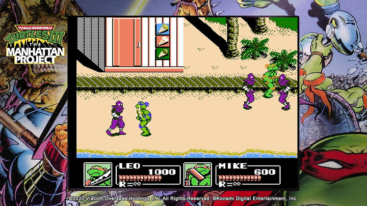Teenage Mutant Ninja Turtles Cowaboga, Kollektion – Switch