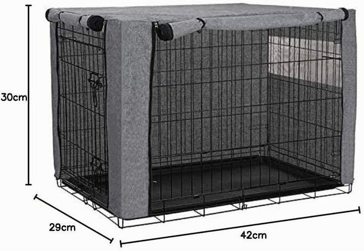 chengsan Hundekäfigabdeckung, Hundekaefig Abdeckung, Hundebox Abdeckung, langlebig, Winddicht, Abdec