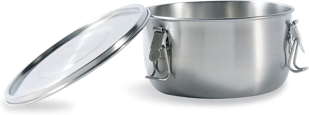 Tatonka Edelstahldose Foodcontainer - Essensbehälter mit Deckel, Clip-Verschlüssen - 0,75L / 1L / 1,