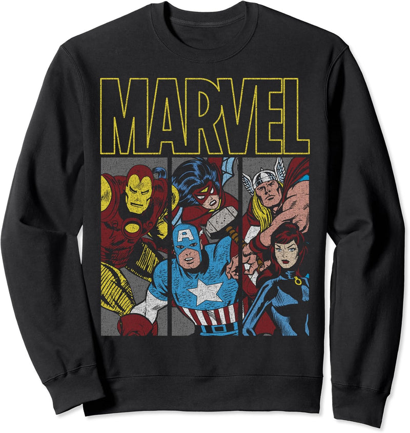 Marvel Avengers Panels Logo Sweatshirt
