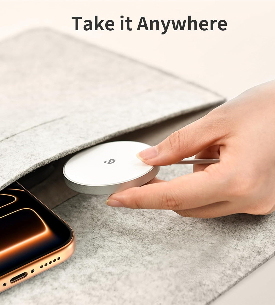 Mag Safe Ladegerät iPhone mit 20W USB-C Adapter, Wireless Charger induktive ladestation für iPhone 1