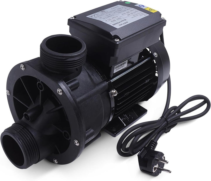 AQUADE Whіrlpоol Pumpe 0,75kW 750W, 1,0HS, 230V, 50Hz, 19.200 l/h - Poolpumpe bis 20 m³, SPA-Pumpe b
