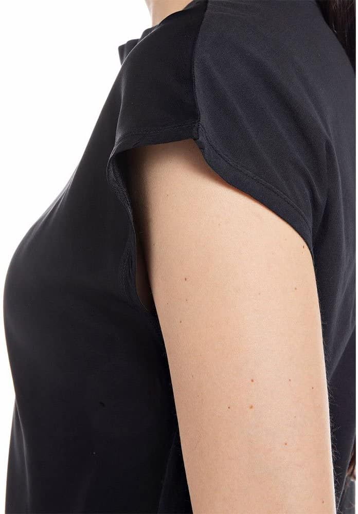 Replay Damen T-Shirt XS 099 Blackboard, XS 099 Blackboard
