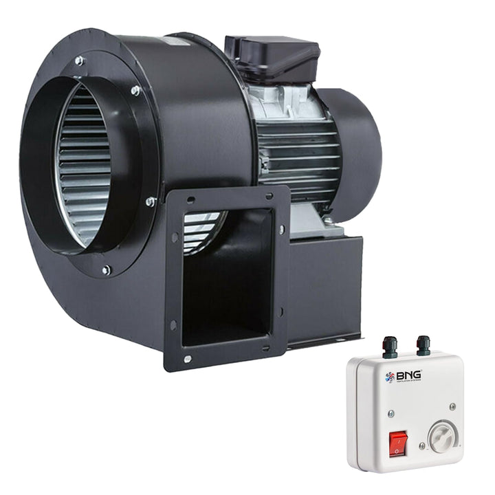 BVN VENTILATION SYSTEMS & ELECTRICAL MOTORS OBR 200 TURBO Zentrifugal Radialventilator Radialgebläse