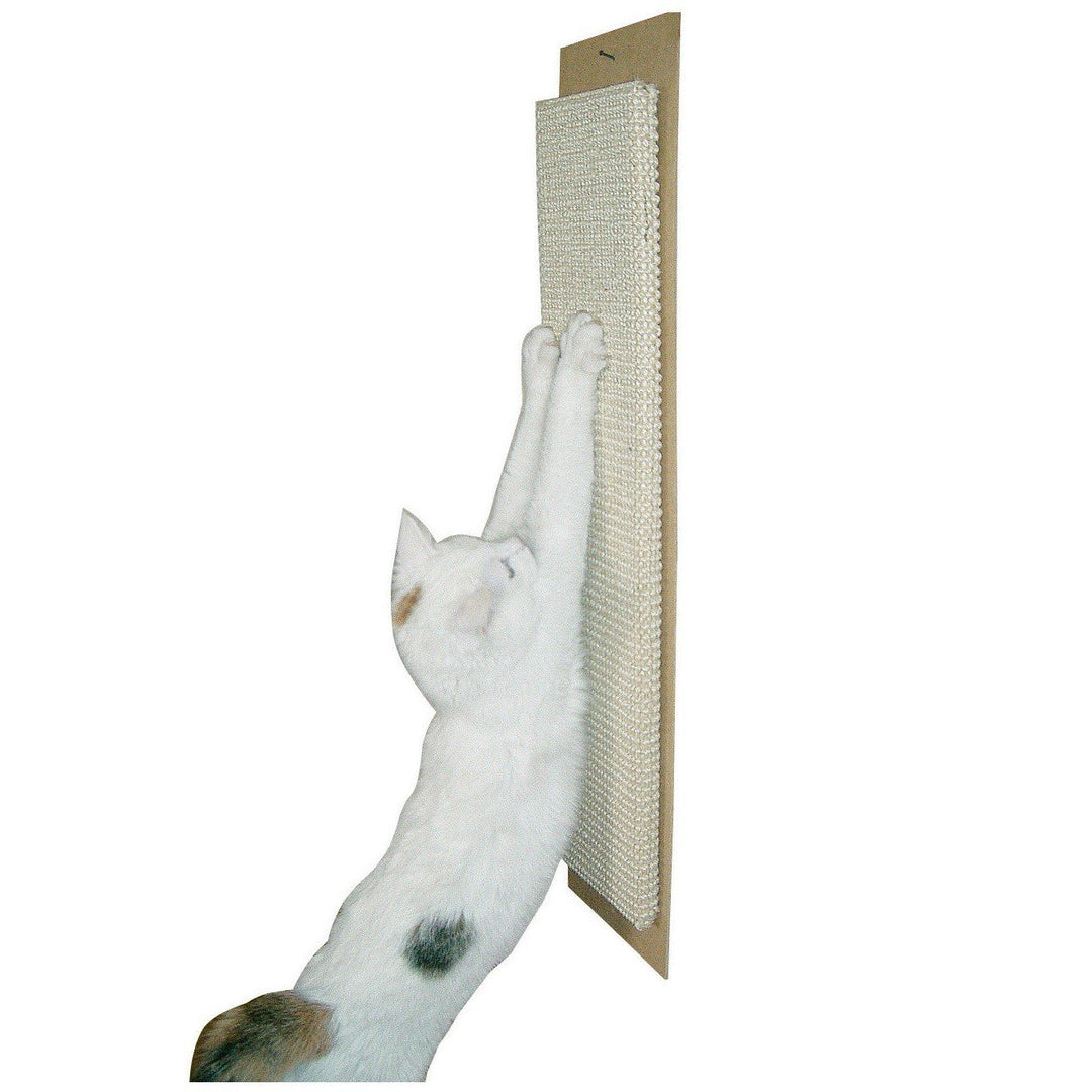 Kerbl Pet Sisalkratzbrett Maxi für Katzen, Wandkratzbrett, Möbelschutz, 70 x 17 cm
